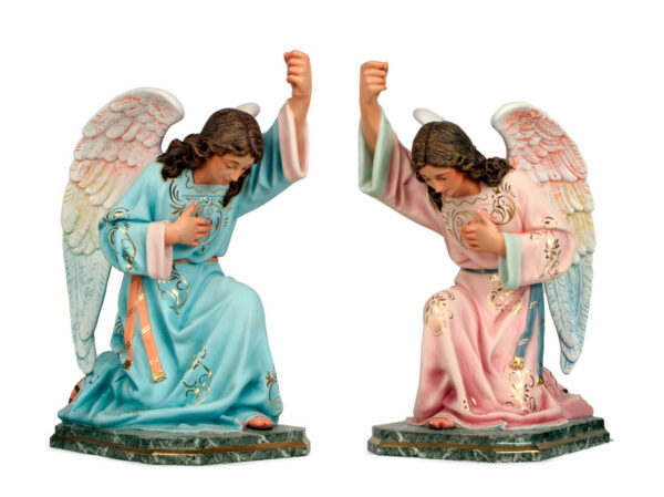 Angels candlestick holders (Chandeliers not included)