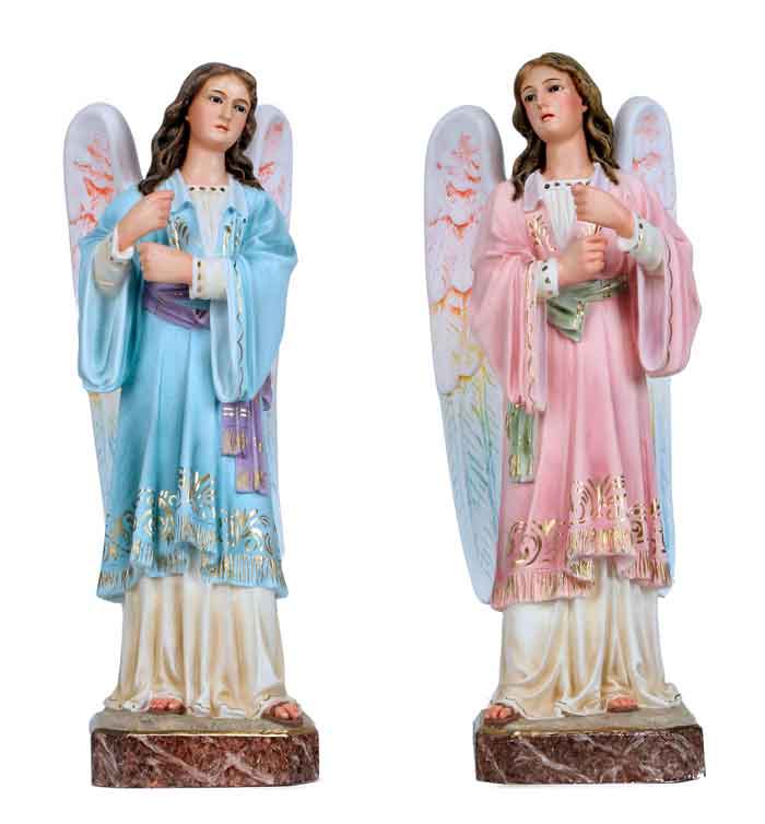 Angels candlestick holders (Chandeliers not included)