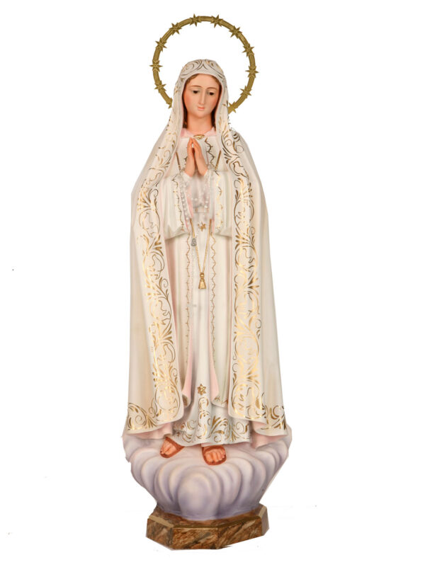 Our Lady of Fatima, with doves