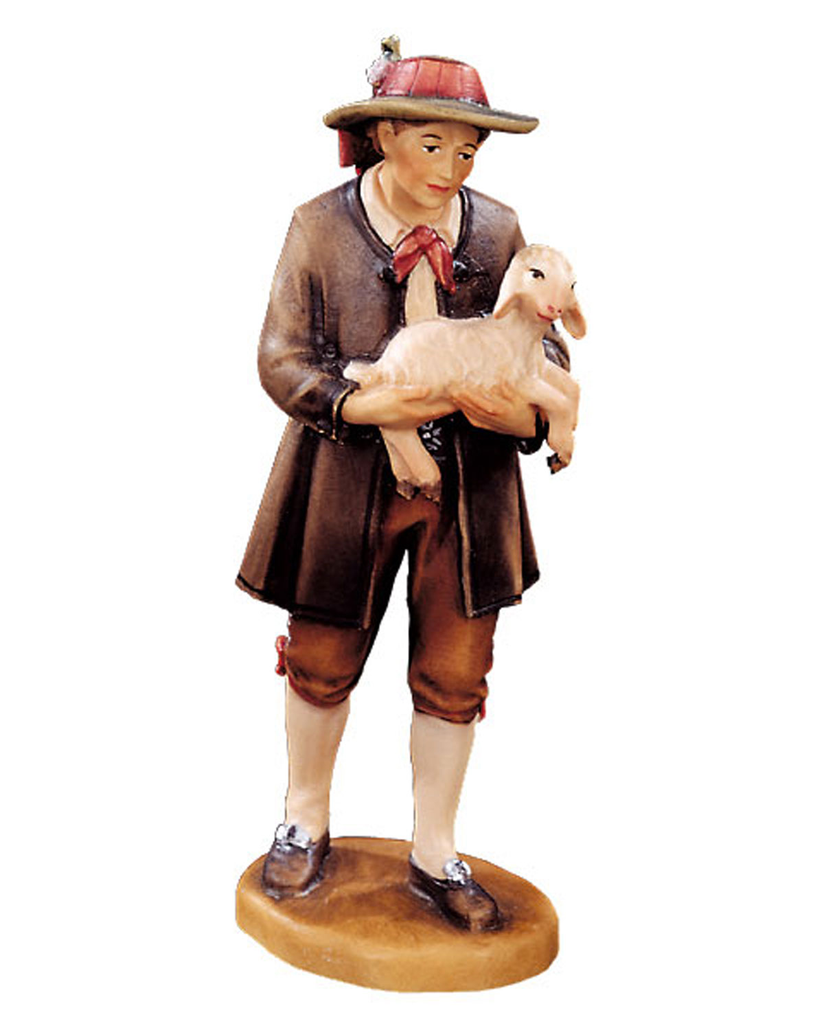 Shepherd with lamb (Folkloristic Nativity)