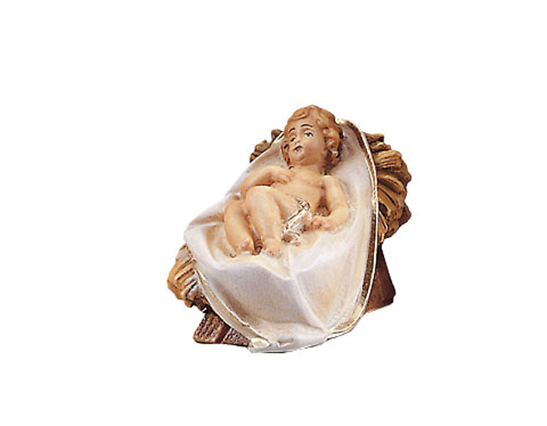 Infant Jesus with cradle (Rupert Nativity)