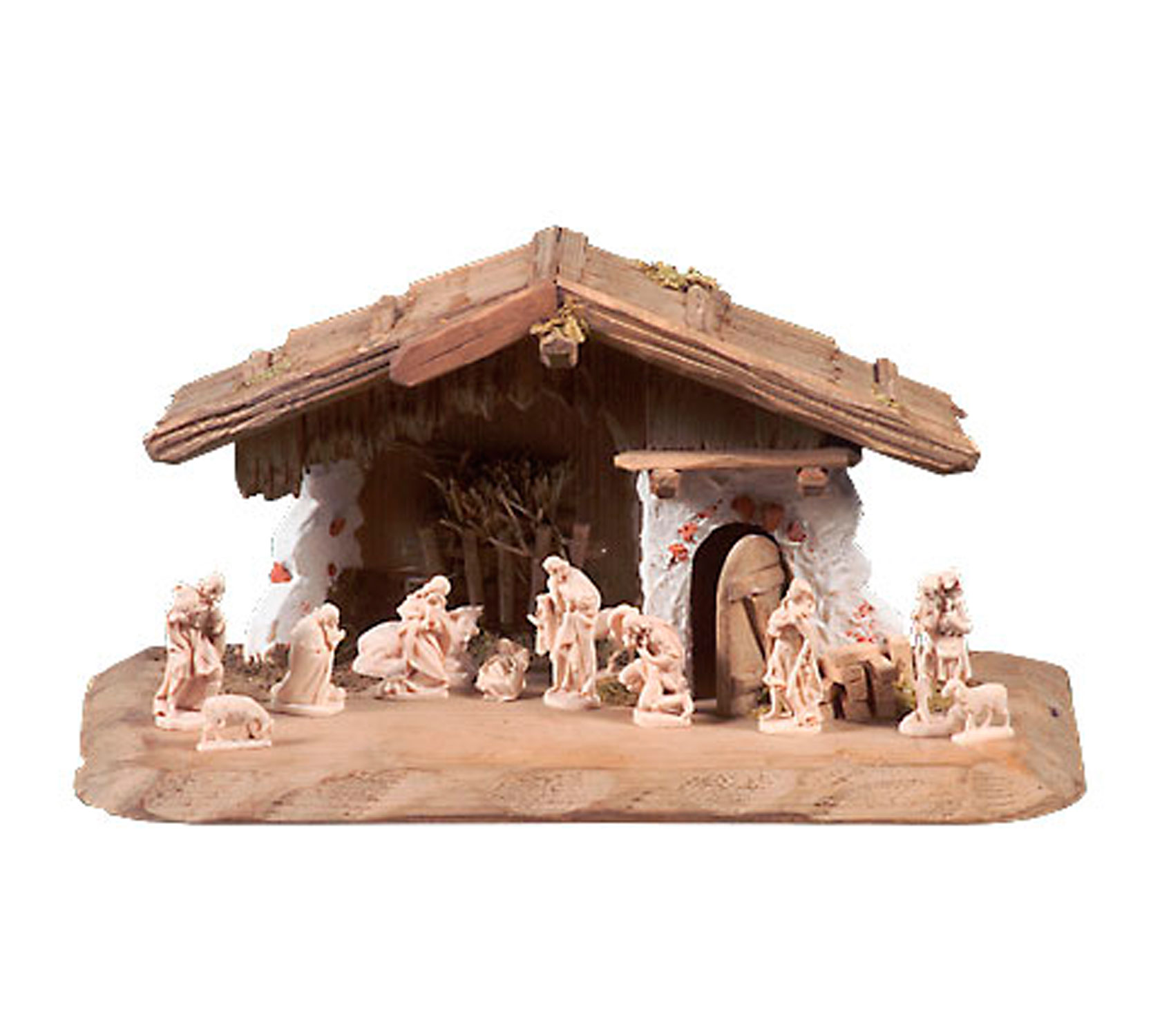 Set of 13 miniatures without stable (Rupert Nativity)