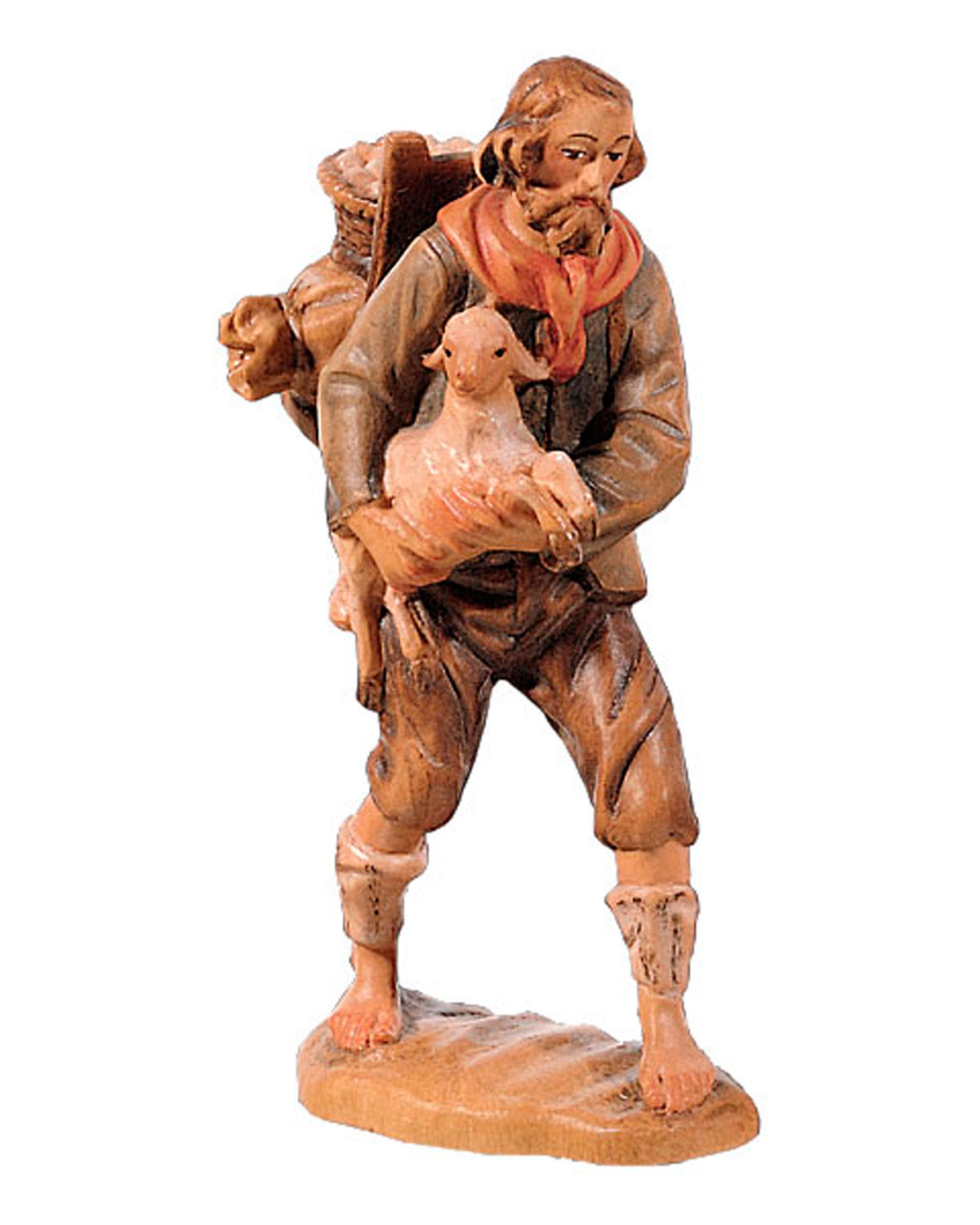 Shepherd with load (Reindl Nativity)