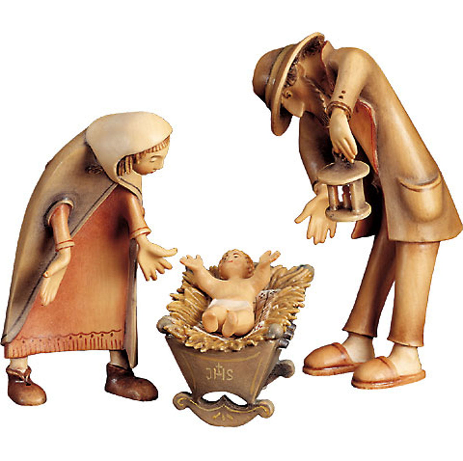 Holy Family 3 pieces 1A+2+3 (Kastlunger Nativity)