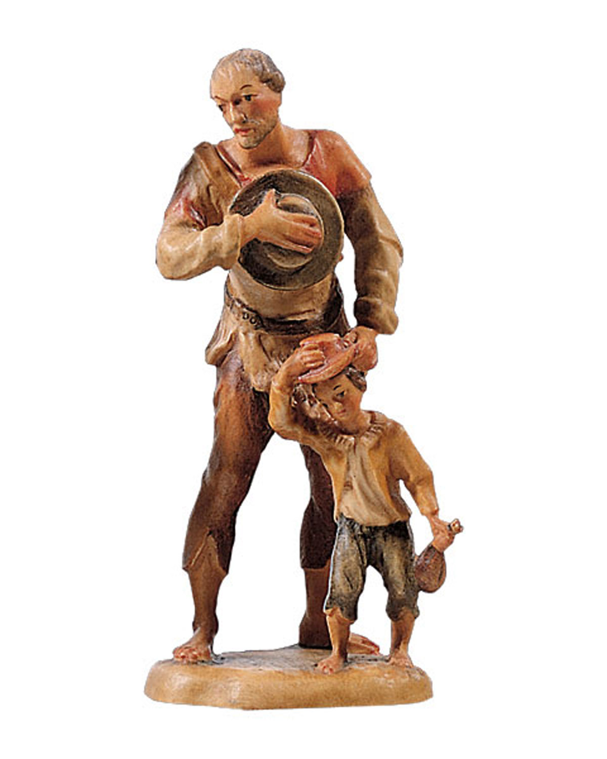 Shepherd with child (Giner Nativity)