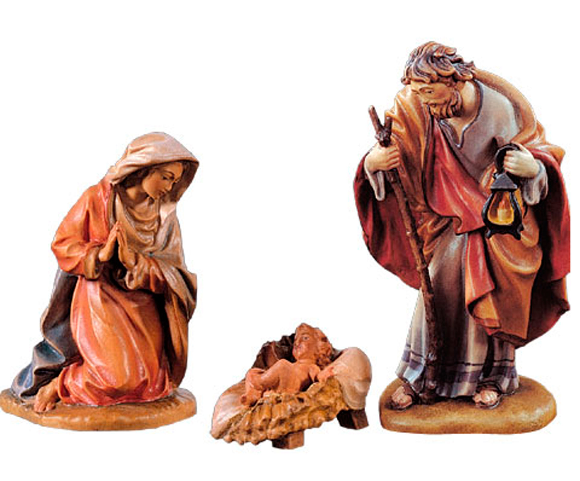 Holy family 3 pieces (1+2+3B) – Highlander Nativity