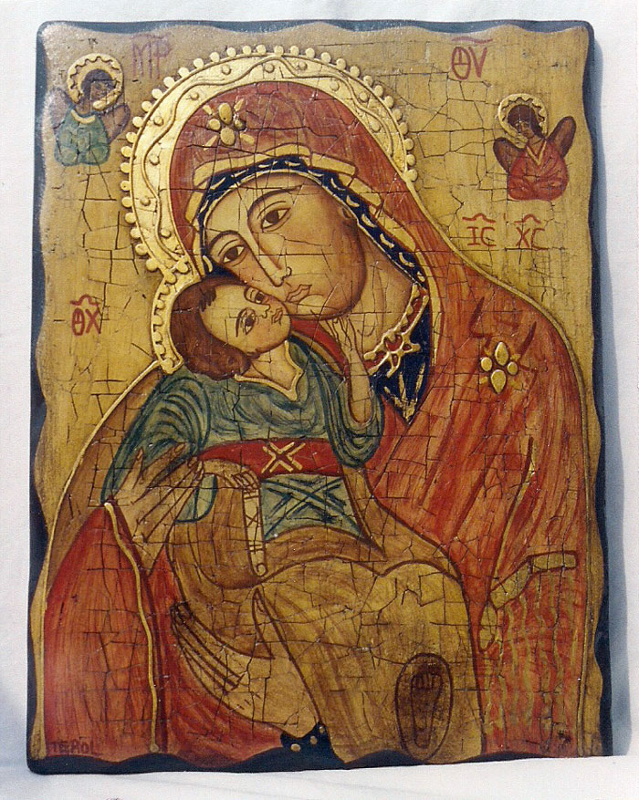 Icono de la Virgen