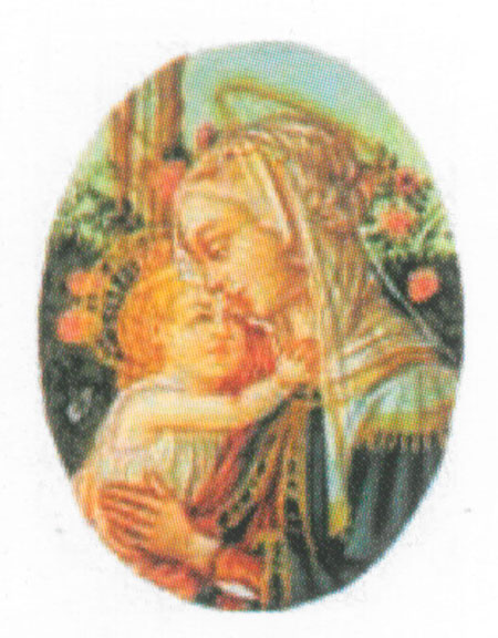 Madonna with child medal (Sandro Bottidelli) medal