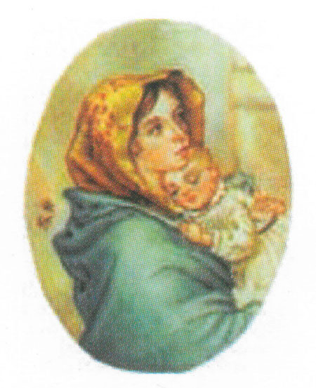 Madonna with child medal (Ferruzzi)