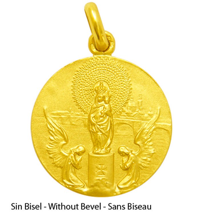 Medalla de Nuestra Señora del Pilar V1 (Virgen del Pilar)