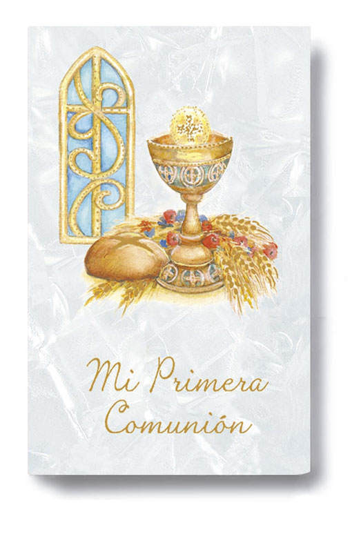 Missal First Communion of nacre. Prayer book.