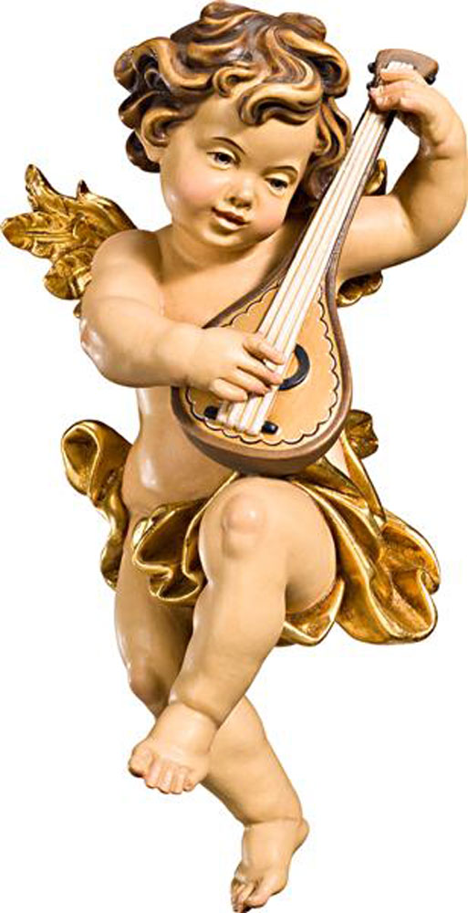 Musical angel with mandolin