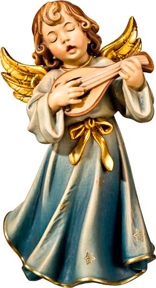 Angel sinfonico con mandolina