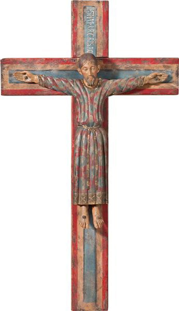 Cristo de Batllo con cruz