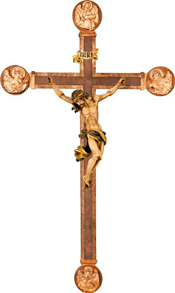 Corpus baroque cross Evangelists