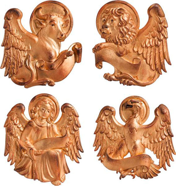 Four Evangelists symbols to hang