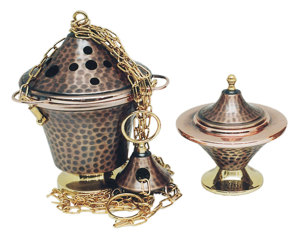 Censer and Incense boat engraving