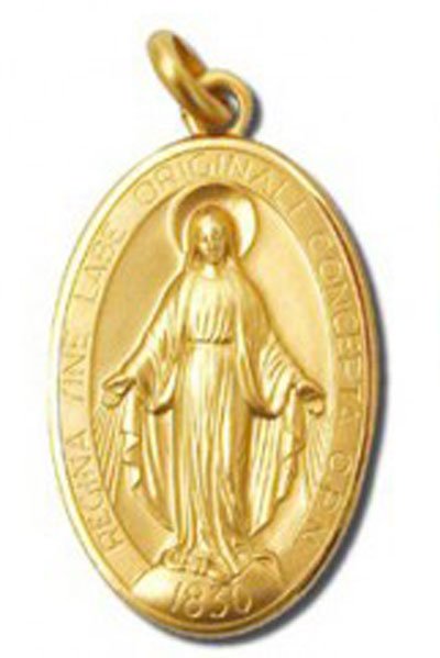 Our Lady of the Miracle (Miraculous Virgin) medal