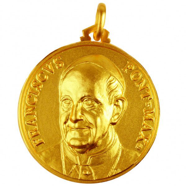 Medalla del Papa Francisco