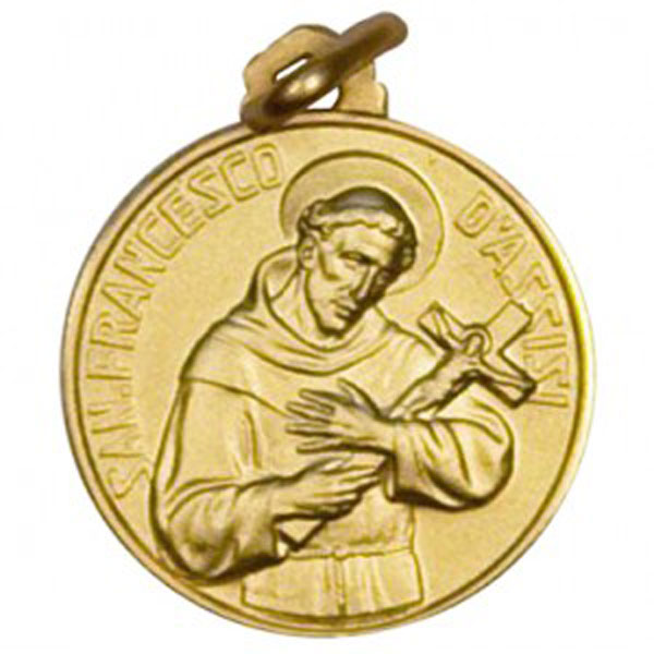 Medal of Saint Francis from Assisi