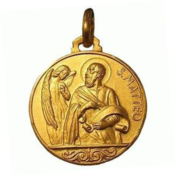 Medalla de San Mateo Evangelista