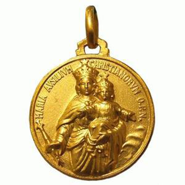 Medal of Our Lady of Mary Help of Christians