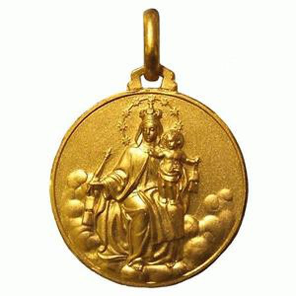 Medalla de la Virgen del Carmen