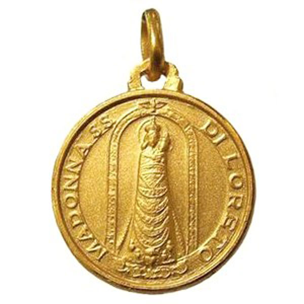 Medalla de la Virgen de Loreto