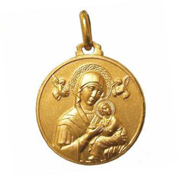 Medalla de la Virgen del Perpetuo Socorro