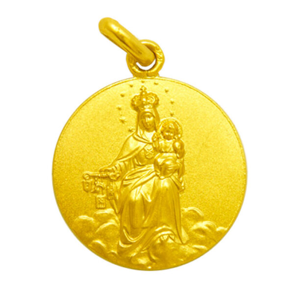 Medalla de la Virgen de la Merced-0