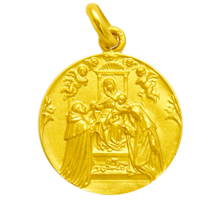 Medalla de Nuestra Señora del Rosario (Virgen del Rosario)