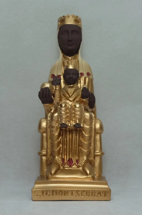 Our Lady of Montserrat - Handmade Religious Images