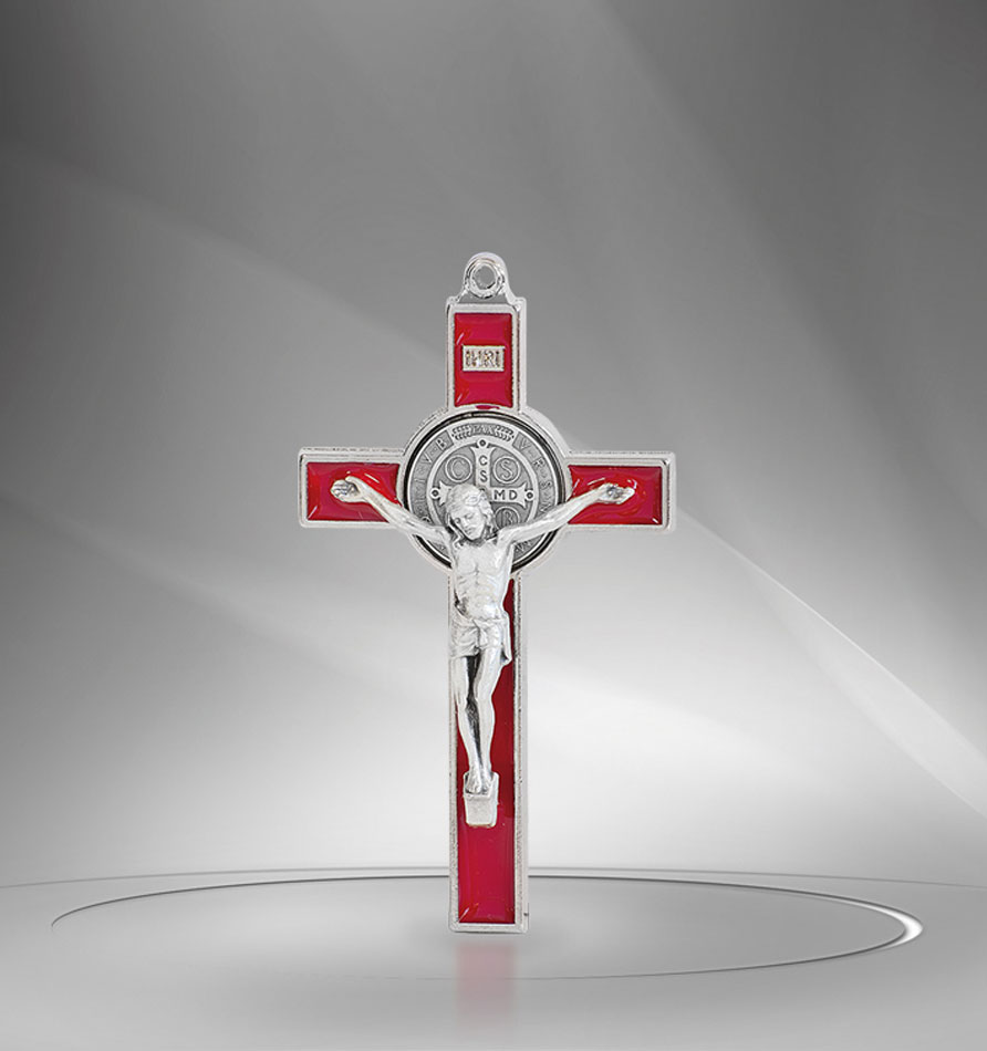 Saint Benedict cross. Various colors.