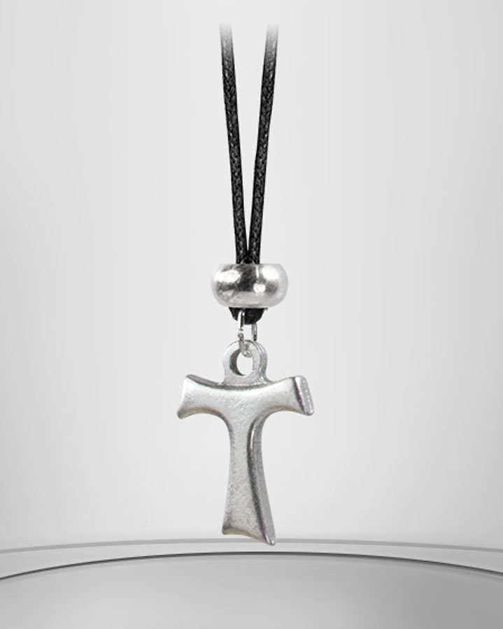 Cruz de Tau en metal