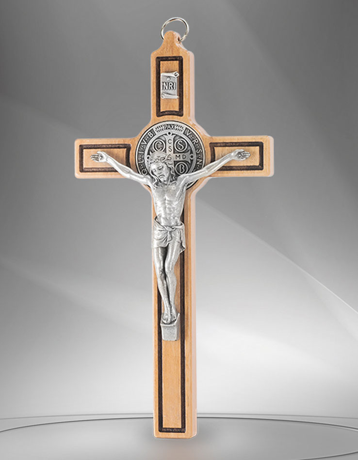 Saint Benedict cross of wood