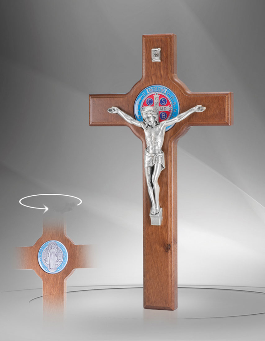 Saint Benedict cross of wood