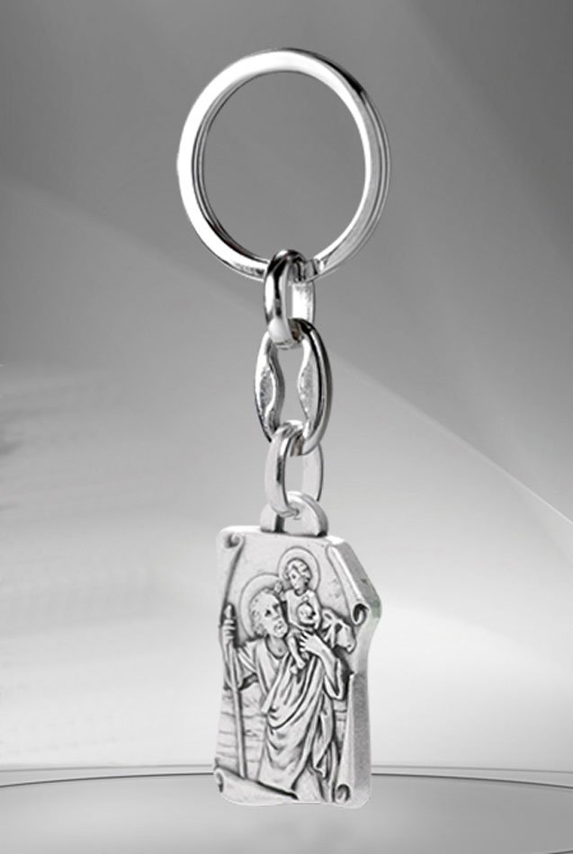 Saint Christopher keychain