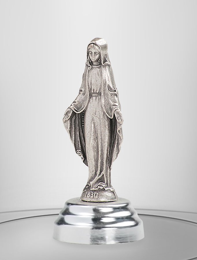 Our Lady of the Miracle. Metal