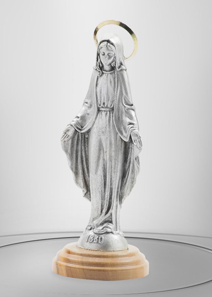 Our Lady of the Miracle. Metal