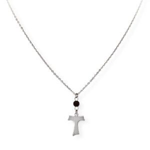 'Tau Cross' choker. Sterling silver 925. AMEN Sterling silver 925. AMEN