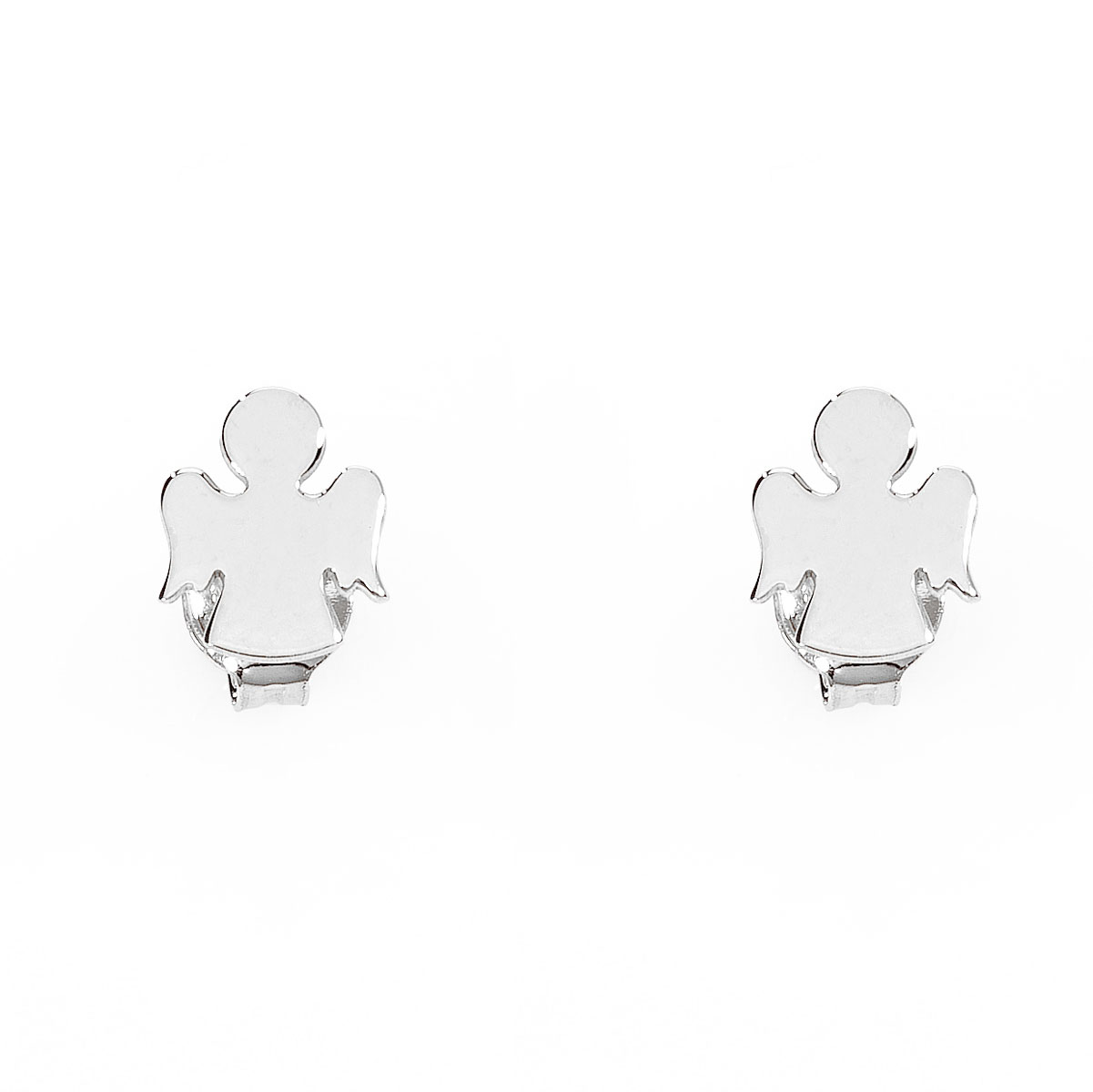 Angel earrings. Sterling silver 925. AMEN