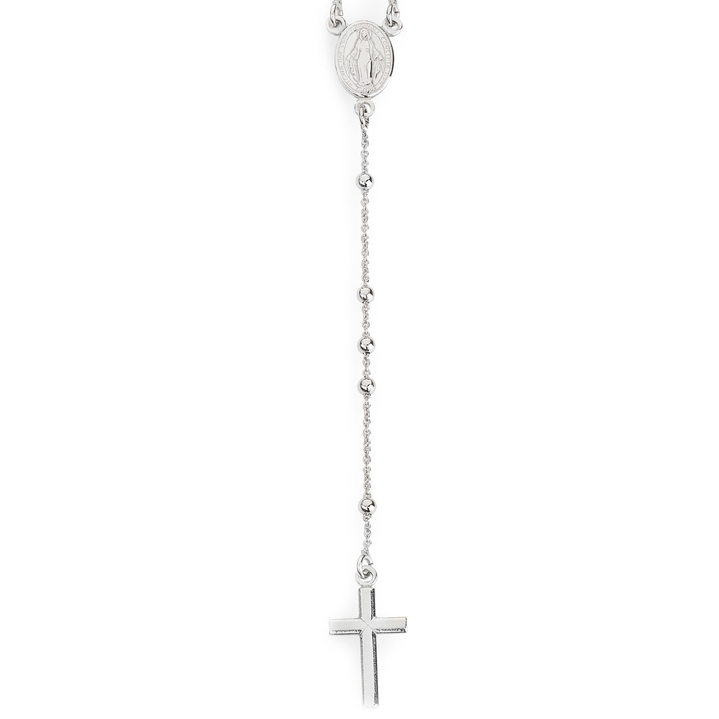 Sterling silver rosary 925. Various finishes. AMEN