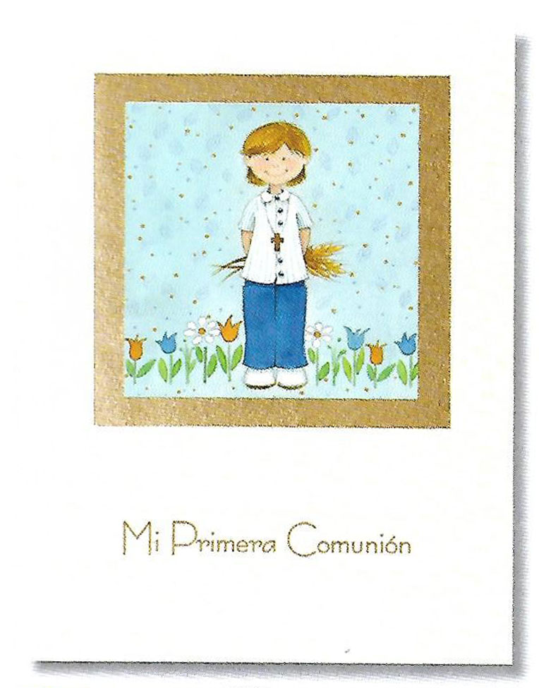 Libro de Comunión para niño