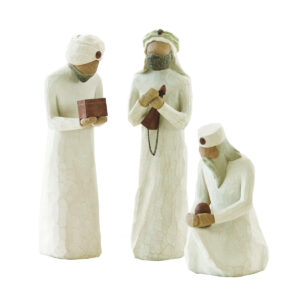 Set Three Wise Men kneeling