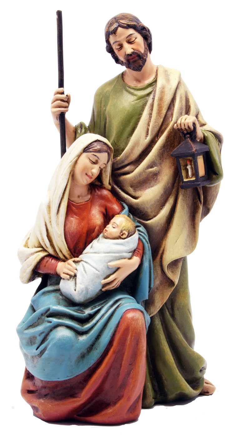 Holy Family. Fiberglass