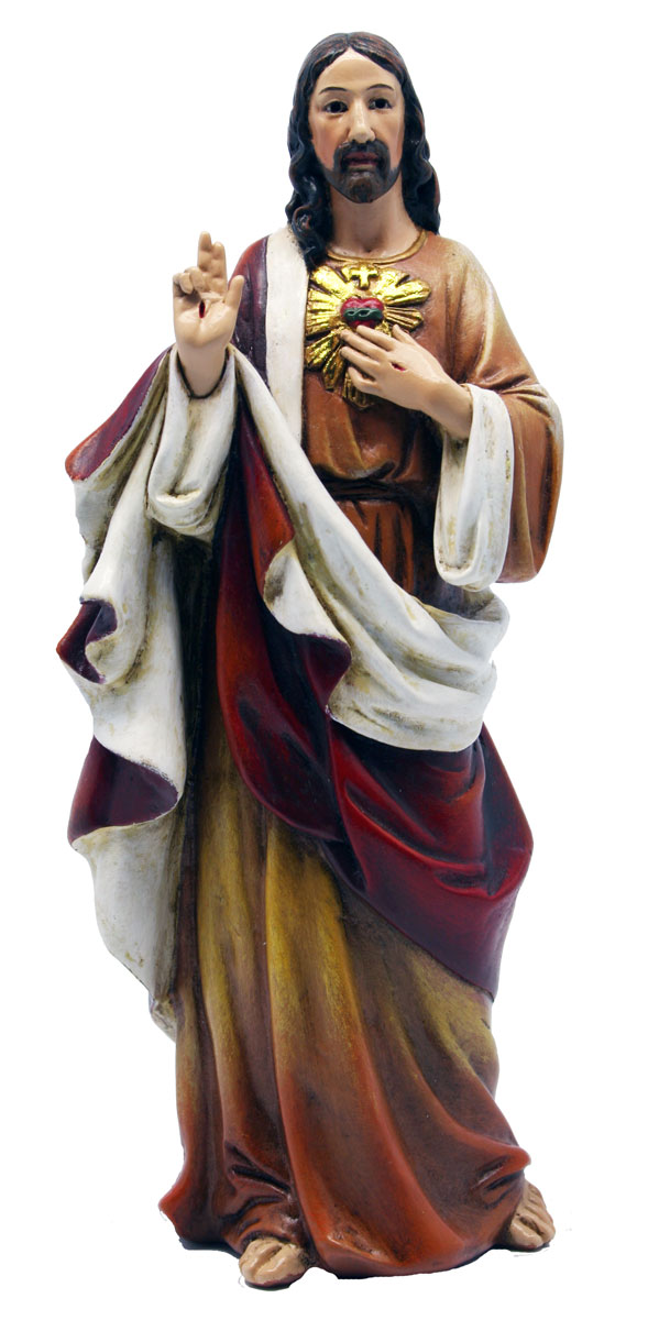 Sagrado Corazon de Jesus. Fibra de vidrio