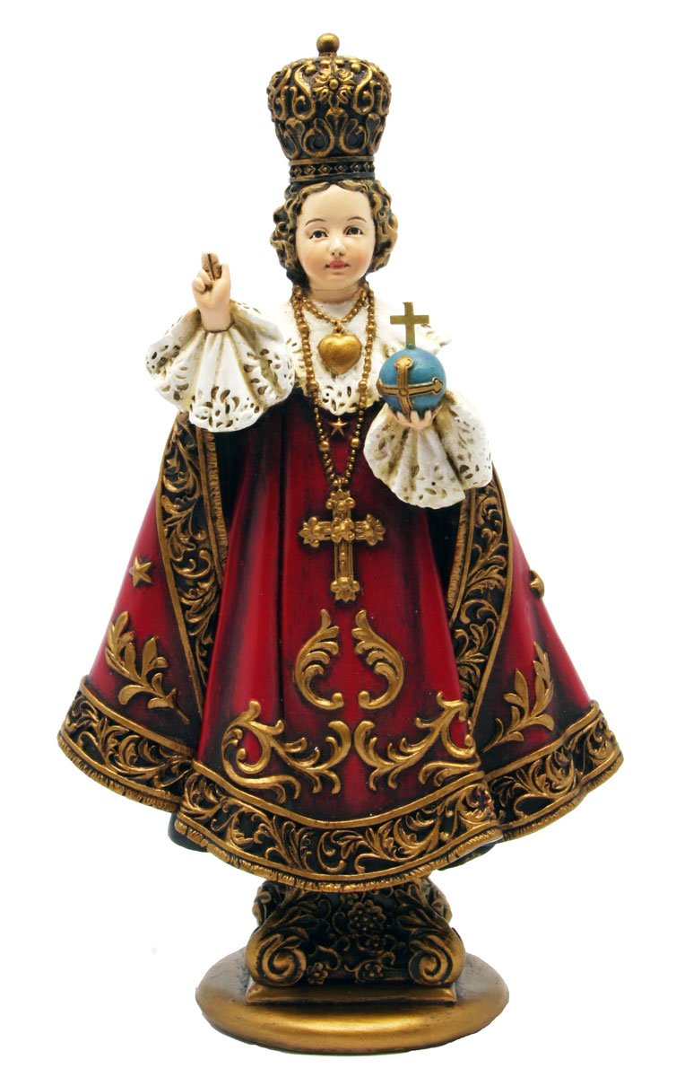 Niño Jesus de Praga. Fibra de vidrio