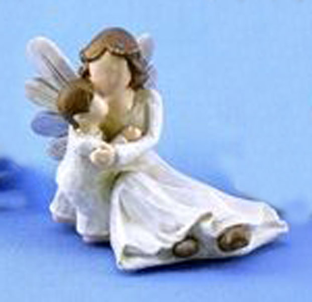 Guardian Angel with baby