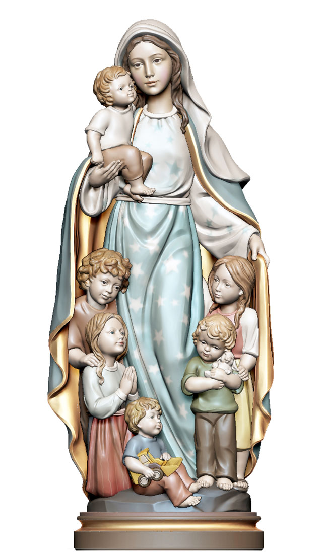 Blessed Mother of the world