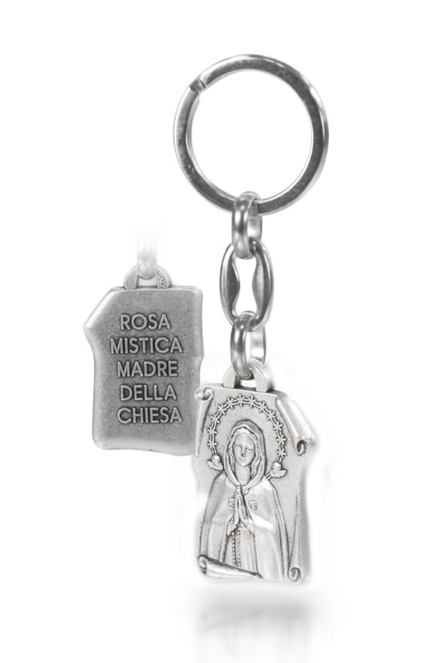 Maria Rosa Mystica keychain